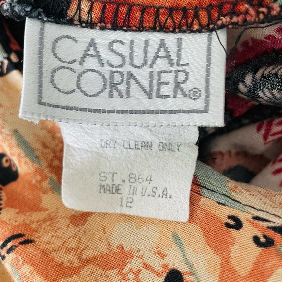 Vintage 90s wacky southwestern desert snakes coyotes funky boho jumpsuit sz M - Picture 10 of 14